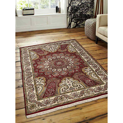 Tapis oriental en laine noué à la main Shephard