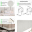 Lit plateforme tapissier 3D -373933524