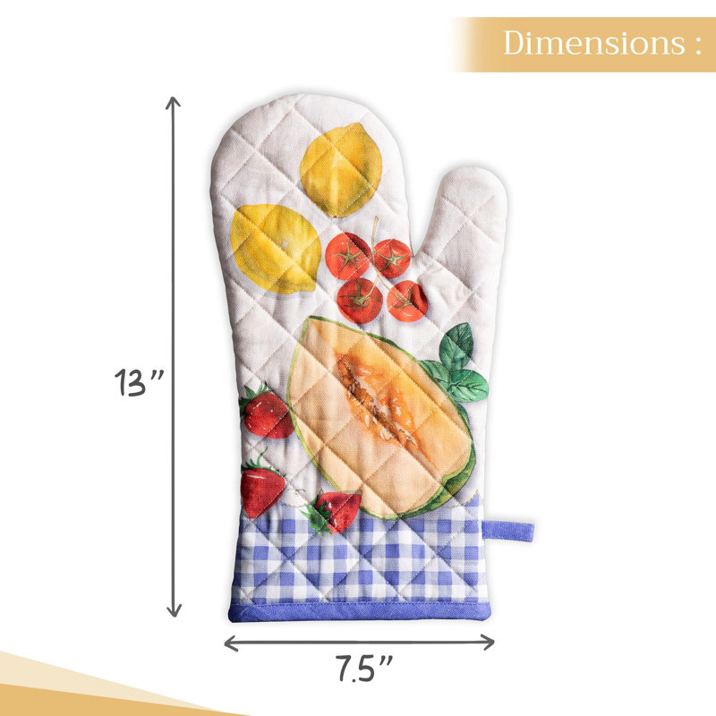 Maison d'Hermine Easter Zest 100% Cotton Kitchen Towel Set 3 - 20" x 27.5"