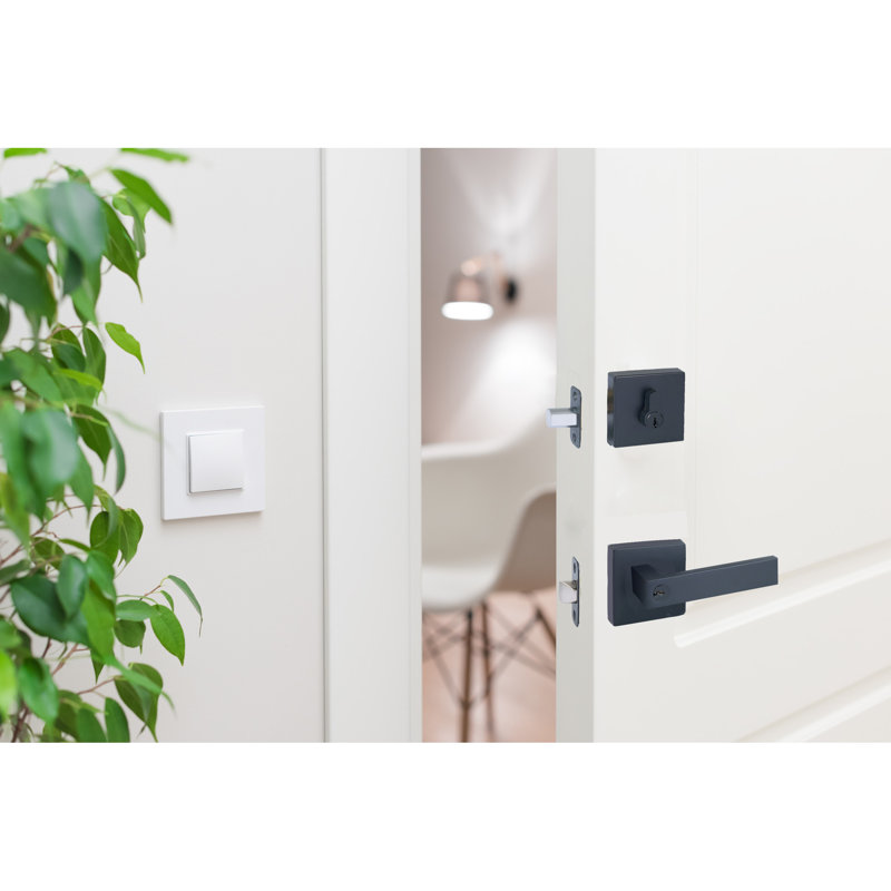 Karsen Door Lever with Karsen Rosette