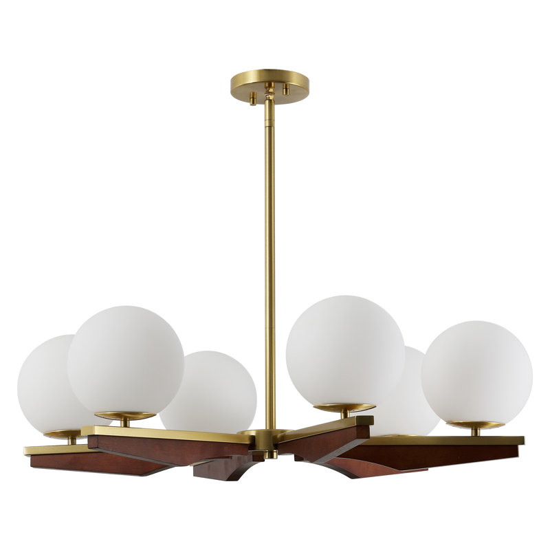 Lustre 6 lumières 30 pouces Janna