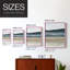 Impression encadrée Saltwater Bay III - bois massif-630842456-630842790