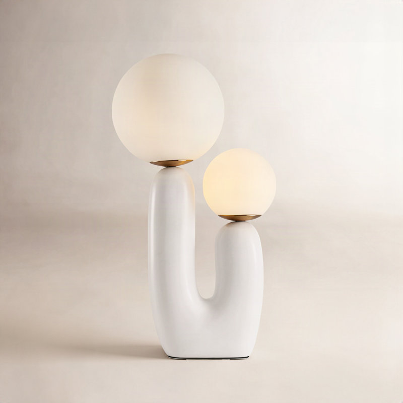 Lampe de table Yuma, Blanc