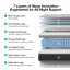 Novilla 25cm Cooling 7-Zones Support Pocket Sprung Mattress-109102255