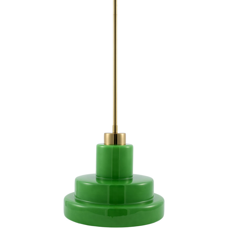 Agostino Single Light Pendant, Green