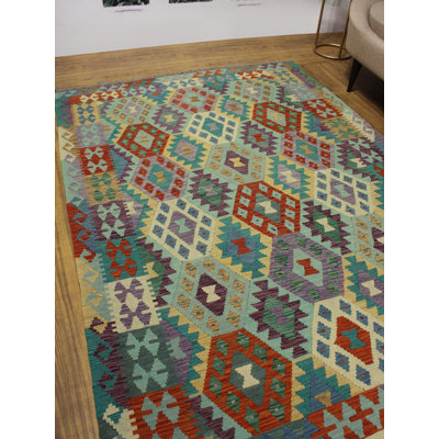 Hults Wool Geometric Indoor Rug