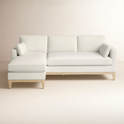 Pera Velvet Modular Sofa and Chaise
