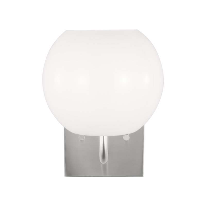 Éclairage pour meuble-lavabo Jorund, Acier brossé, Non