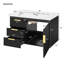 Ensemble de meuble-lavabo flottant 30 po avec rangement latéral 30 po-1846971490