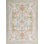 Hand-Knotted High-Quality Ivory and Blue Area Rug