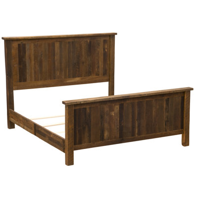 Fireside Lodge Barnwood Traditional Bed - King