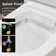 Smart Bidet Toilet with Clean Foam Shield Splash Proof, MaP Flushing 1000g, Built in Tank, ADA Chair Height, Auto Open/Close & Foot Sensor Operation,Blackout Flush, Luxury One-piece Elongated Toilet Bidet