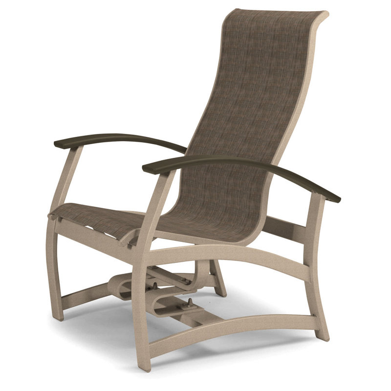 Belle Isle Outdoor Swivel Lounge Chair, Cobalt 35D Sunbrella®, Beachwood P40, Textured Kona