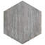Carreau de mur et plancher en porcelaine aspect bois 7 po x 8 po Retro-76977230