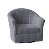 Weston Swivel Glider Barrel Chair