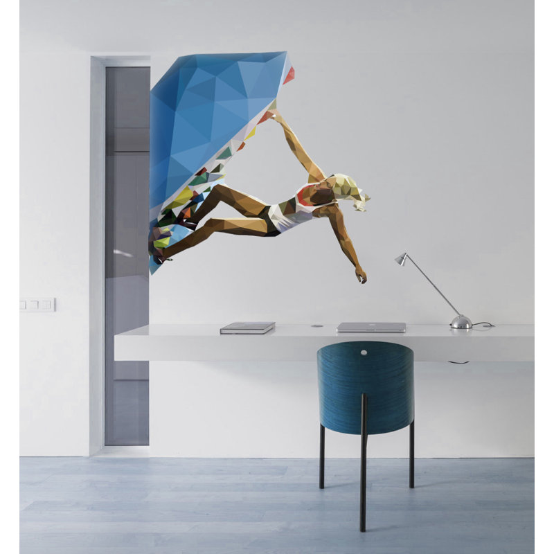 Sports Wall Decal, 46" H x 46" W