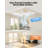 2pcs 52-inch Elvert Flush Mount Ceiling Fan With Led Lights-1507817115-1507817113