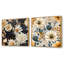 Larocque - Ensemble de 2 collages carrés floraux-101852482-101852486