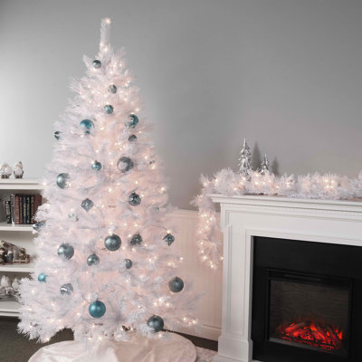 Wispy Willow 90' Lighted Pine Christmas Tree