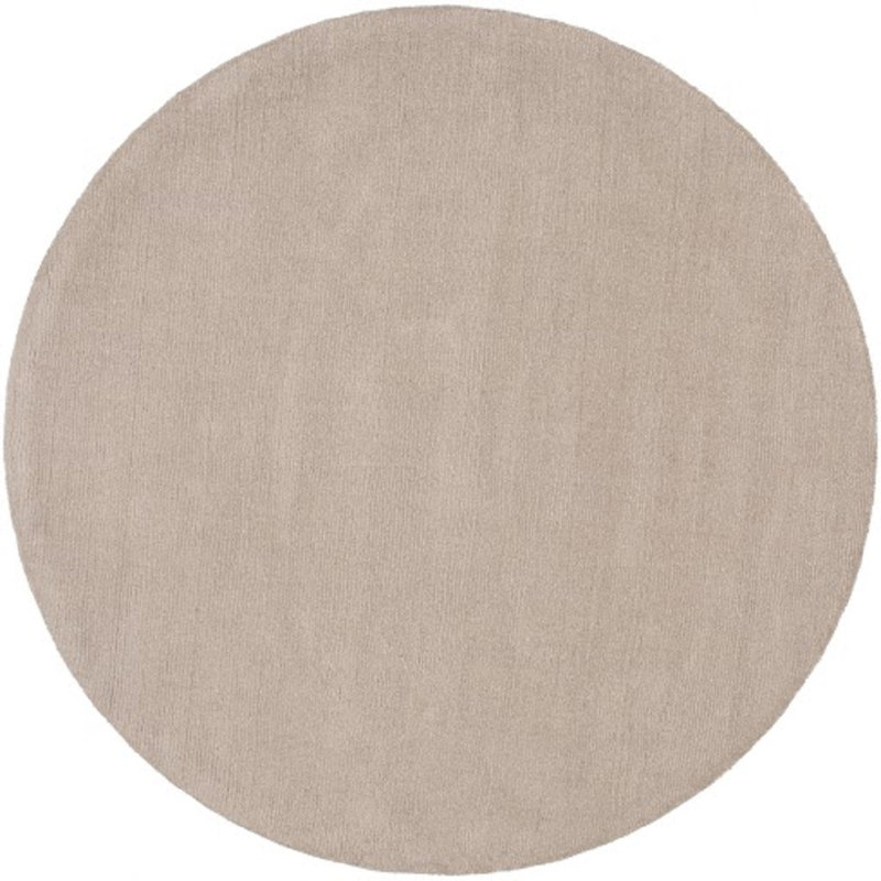 Crowe Wool Doeskin Area Rug, Round 9'9"