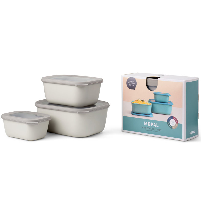 Food On The Go Food Storage Container, White