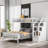 Twin Over Full Loft Bed With Staircase - White, Fascinating Storage Architecture In White Guardrails For Added Security