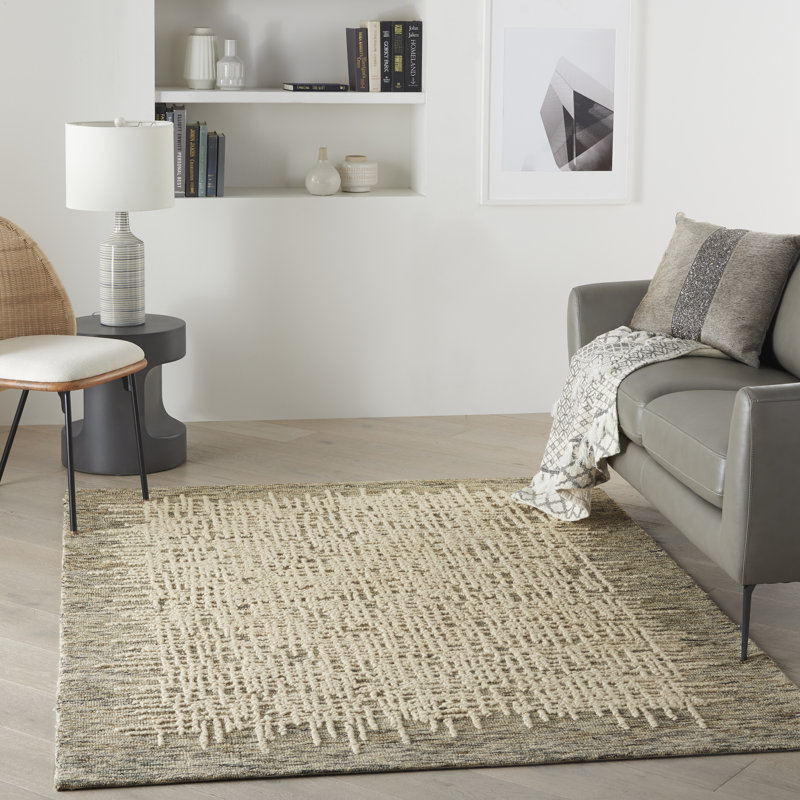 Almine Abstract Hand Woven Area Rug, Rectangle 251 x 351cm 
