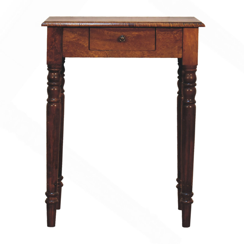 Bureau d'écriture à 1 tiroir Artisan Furniture