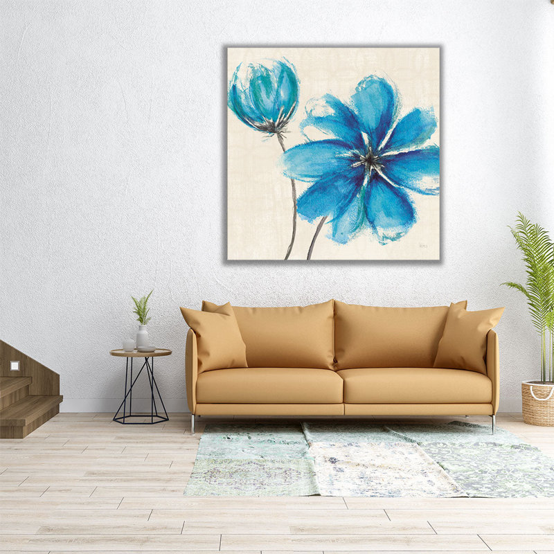 Azure IV - Canvas Print Wall Art, 20" H x 20" W