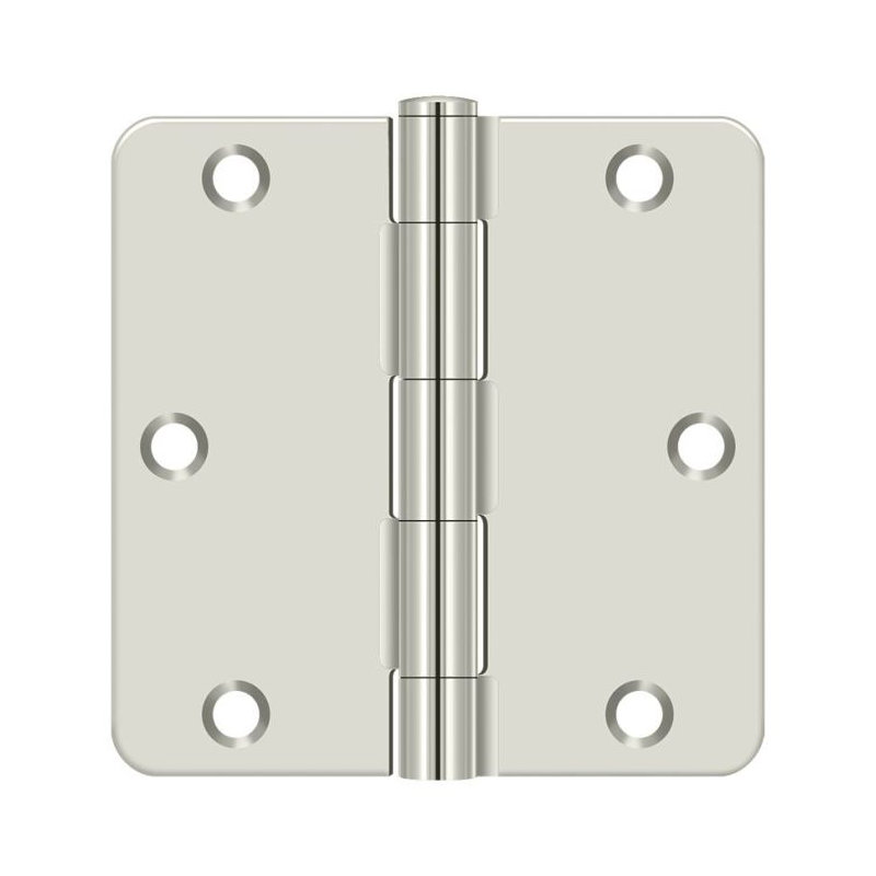 Steel Butt Bearing Hinge, Bright Chrome