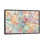 Carte de rue urban arc street : manchester, angleterre, royaume-uni, impression sur toile tendue
