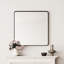 Miroir de meuble-lavabo mural, miroir rectangulaire, miroir à cadre en métal pour salle de bain, salon, chambre à coucher-1435332541-1435332540