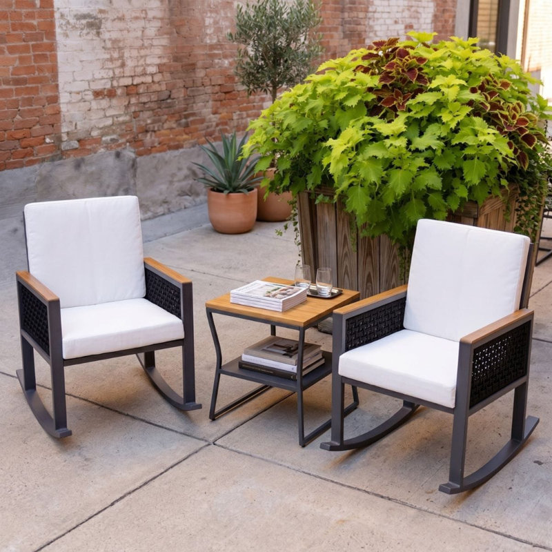  Linden Rocking Chair Conversation Set