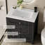 Meuble-lavabo 30 po avec lavabo simple-1323423332