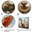 «Brown Goat Farm Meadow II», art mural animal de chèvre-279505972-312520816