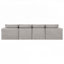 Canapé modulaire Instant Comfort avec sièges extra profonds et coussins luxueux sans assemblage pour une détente ultime-923685521