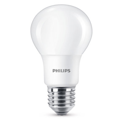 Philips LED Frosted E27 Edison Screw Warm White