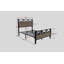 Structure de lit double, assemblage facile