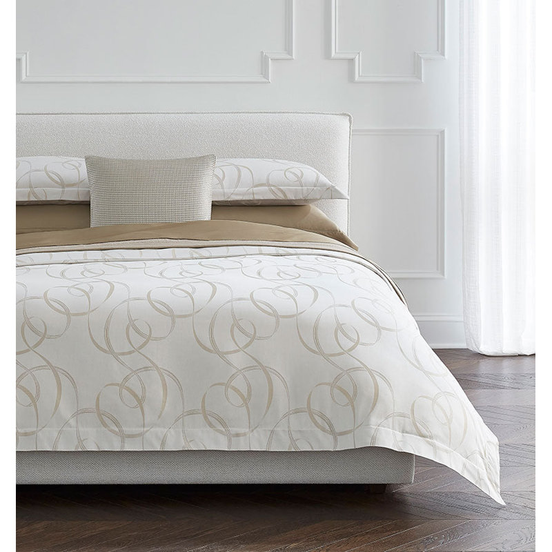 Caravino Sateen Duvet Cover, Full/Queen Duvet Cover