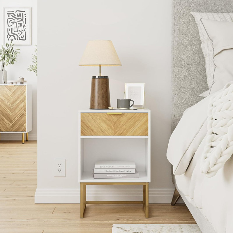 Table de chevet, table de chevet Boho