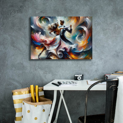 «Lets Dance» par Rich Monet, art mural sur toile