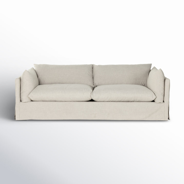 Nadia 90.5'' Slipcovered Sofa
