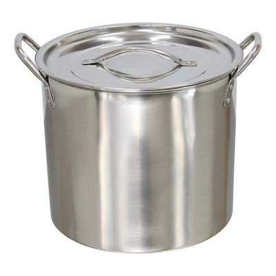 Buckingham Stock Pot with Stainless Steel Lid Multi Purpose Boiling Pot