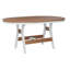 Berlin Gardens Harbor Regular With White Base 64″ Oblong Table-801988250-801988251
