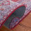 Tapis oriental rouge / bleu / gris Joonwon-930906640