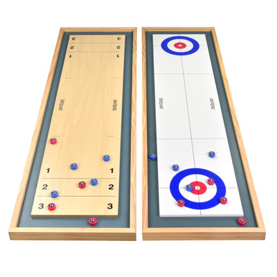 Shuffleboard and Curling 2 in 1 Board Game