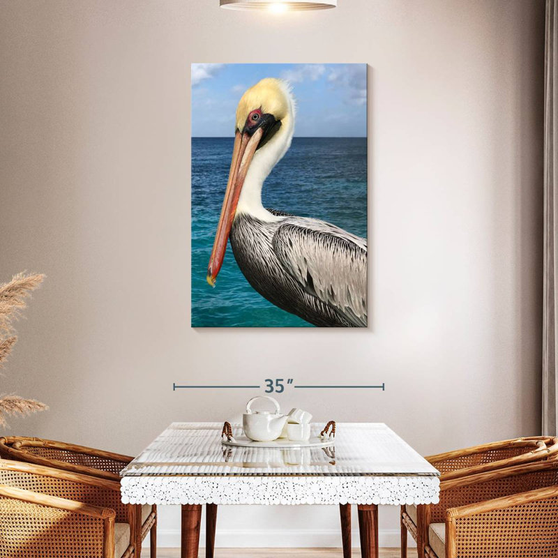 Brampt Pelican Profile, 45" H x 30" W