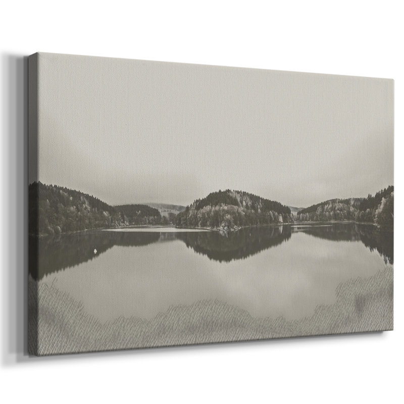Paysages rétro-Cccxxv -Galerie enveloppée Cavas, 8 x 12