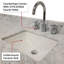 Meuble-lavabo blanc 30 po X P 22 po, marbre, robinet, miroir simple 30 x 22, comptoir en marbre,-1518233401