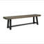 Banc d'extérieur en bois d'acacia